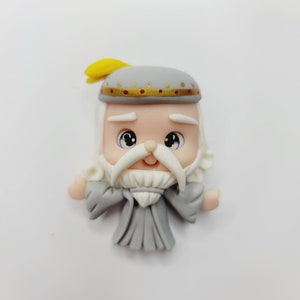 Doll #175 Clay Doll for Bows Center, Headbands and other Craft Projects - Made with Cold Porcelain Clay