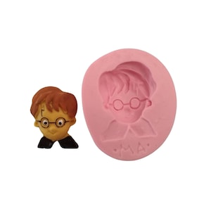 Characters Face Silicone Mold 582MA for Clay Dolls Making, Resin, Soap, Candles and other crafts