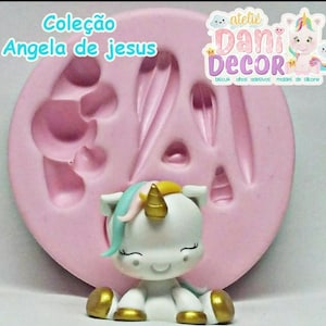 UniCute 2 Silicone Mold ADD #62 for Clay Dolls Making, Resin, Soap, Candles and other crafts