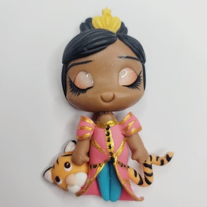 Doll #509 Clay Doll for Bows Center, Headbands and other Craft Projects - Made with Cold Porcelain Clay