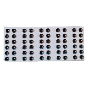 Klebende Harz Augen für Tone Multicolor STY R029 P 30Paars