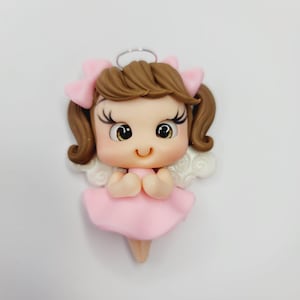 Doll #669 Clay Doll for Bows Center, Headbands and other Craft Projects - Made with Cold Porcelain Clay