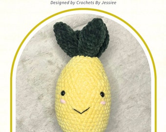 Pineapple Crochet Pattern / Amigurumi