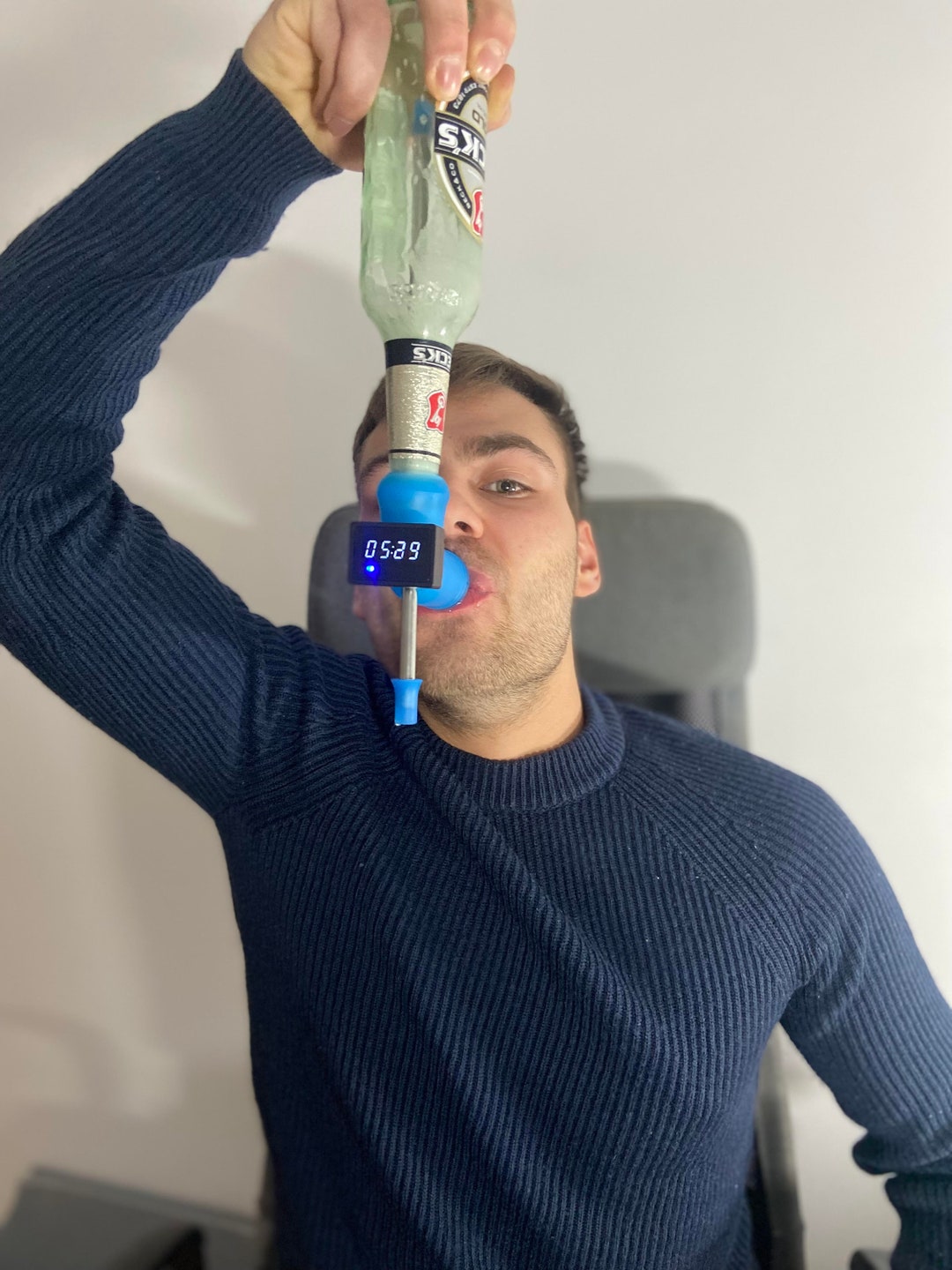 PINK Beer Snorkel Timer / Timekeeping Etsy