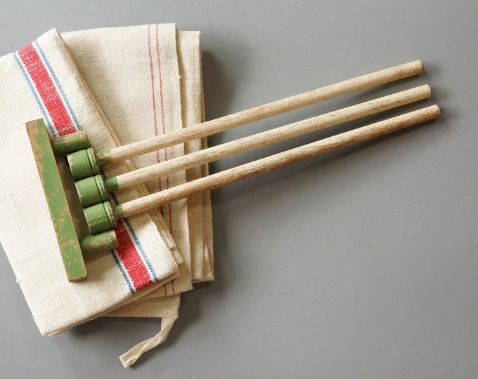 Antique Wall Mount Drying Rack/wood Clothes Drying Rack/swing Arm Rack/towel Rack/herb Dryer