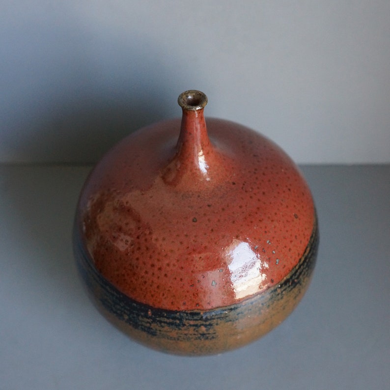 Signed Studio Art Pottery/vintage Pottery /earth Tones/minimalist/home