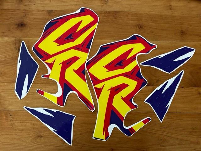Honda CR 250 1995 Stickers - Etsy