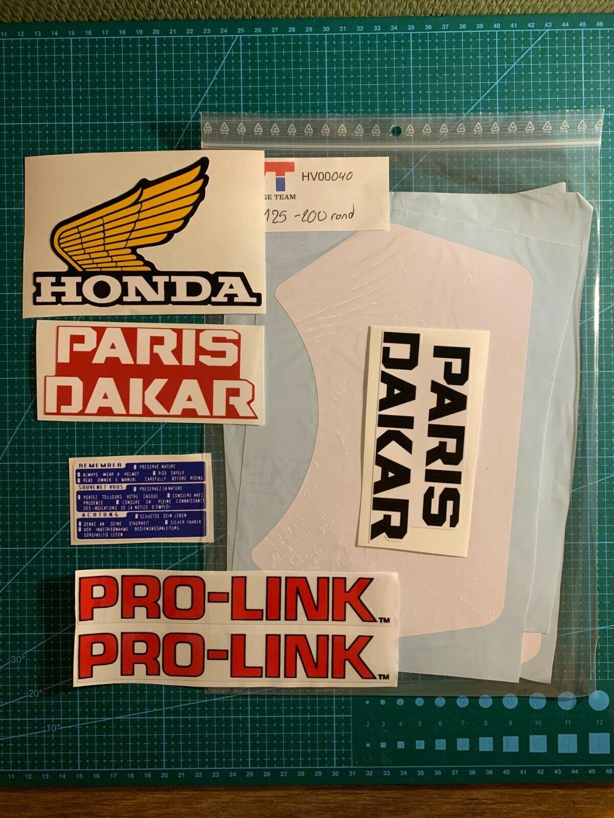 Paris Dakar Sticker - Etsy