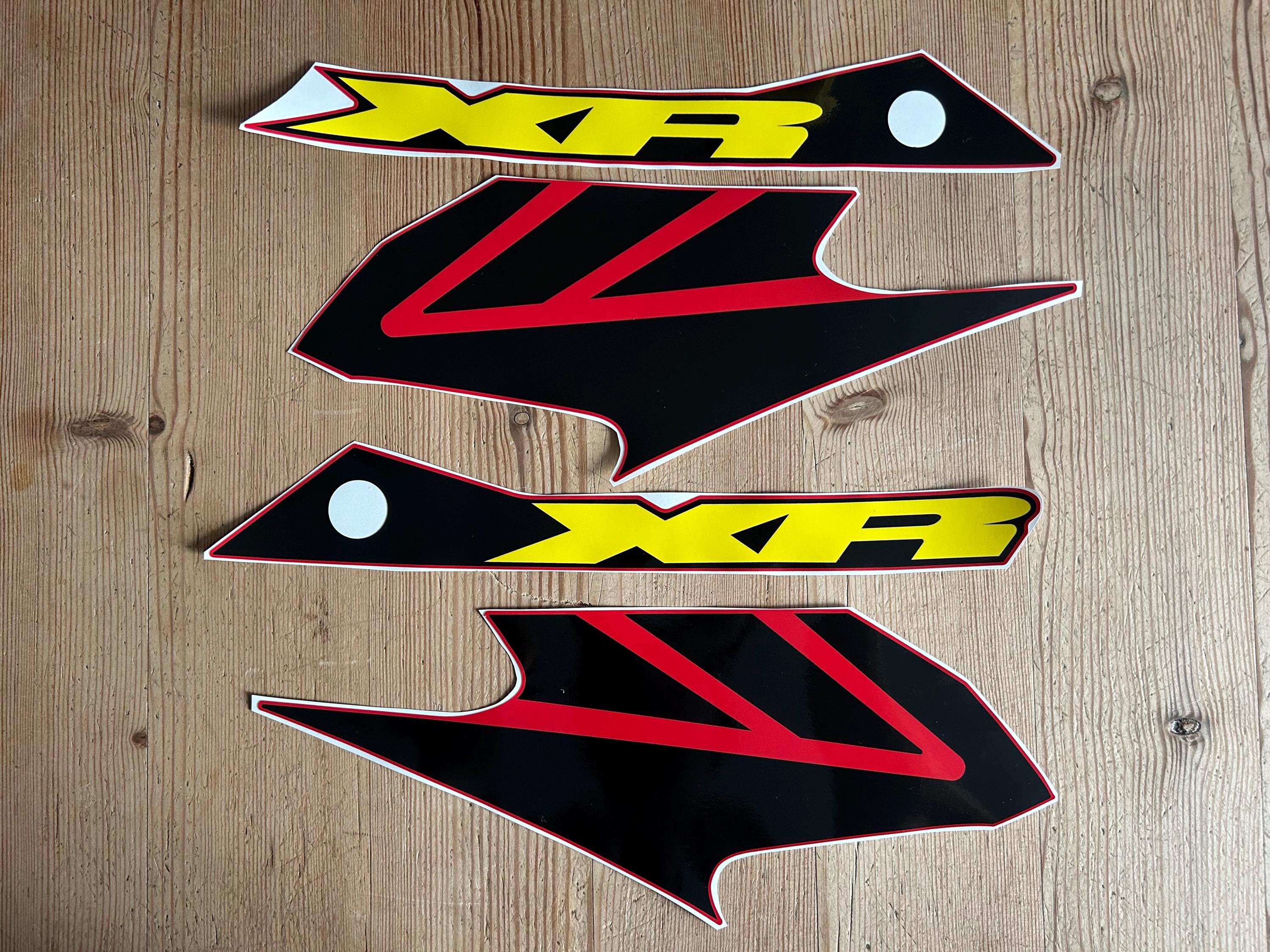 Honda XR 125 L 2003 Red Stickers Decals - Etsy