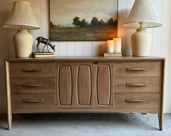 Sold • Refurbished Broyhill Emphasis MCM Dresser (READ DESCRIPTION