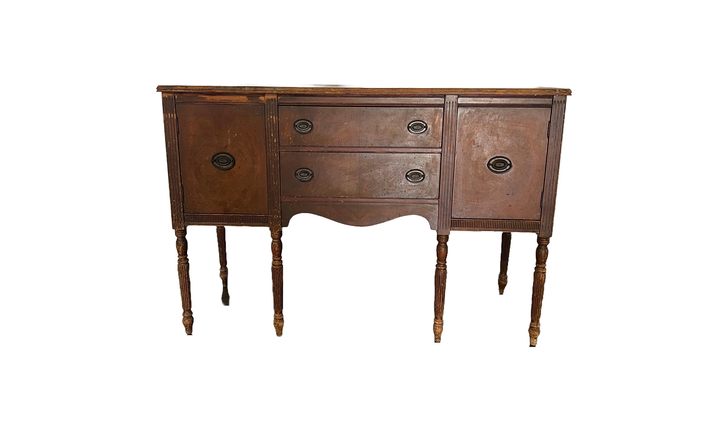 ＊rita_antique＊ページ Made-to-order Refinishing • Hepplewhite Vintage Buffet / Credenza