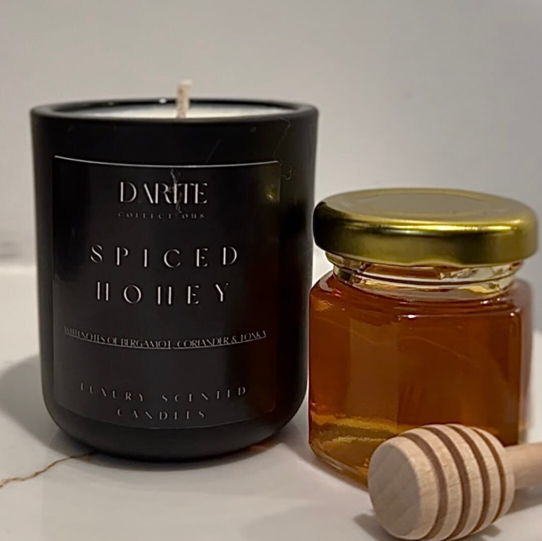 Spiced Honey Luxe Scented Candle 3oz Etsy