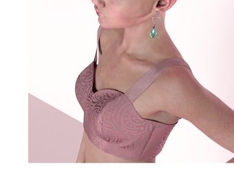 Molde para Top Bustiê (XXS-XL) | PDF Digital Fácil