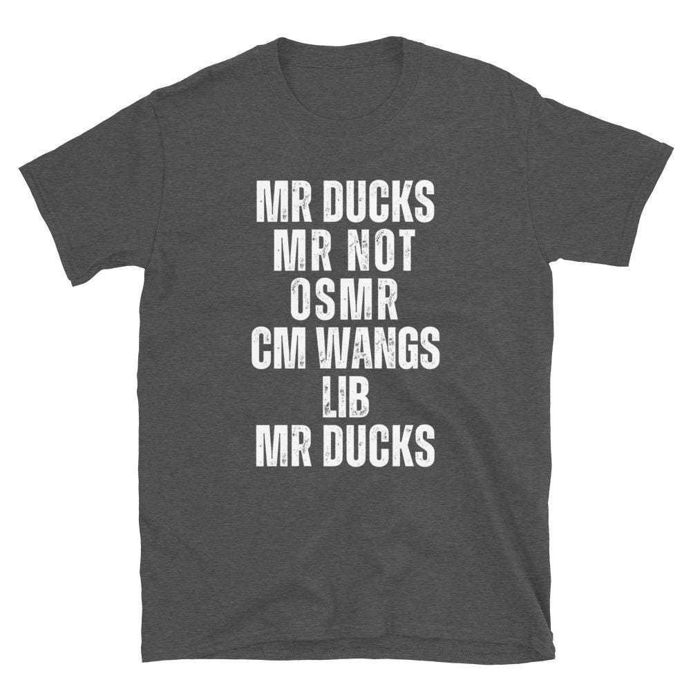 M R Ducks T-shirt, M R DUCKS, Funny Duck Saying, Duck Lover T Shirt, M ...