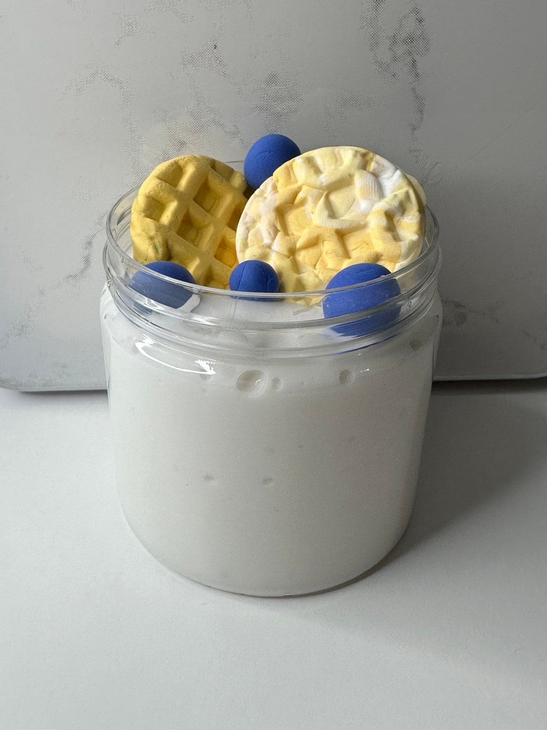 Blueberry Waffle Slime Etsy
