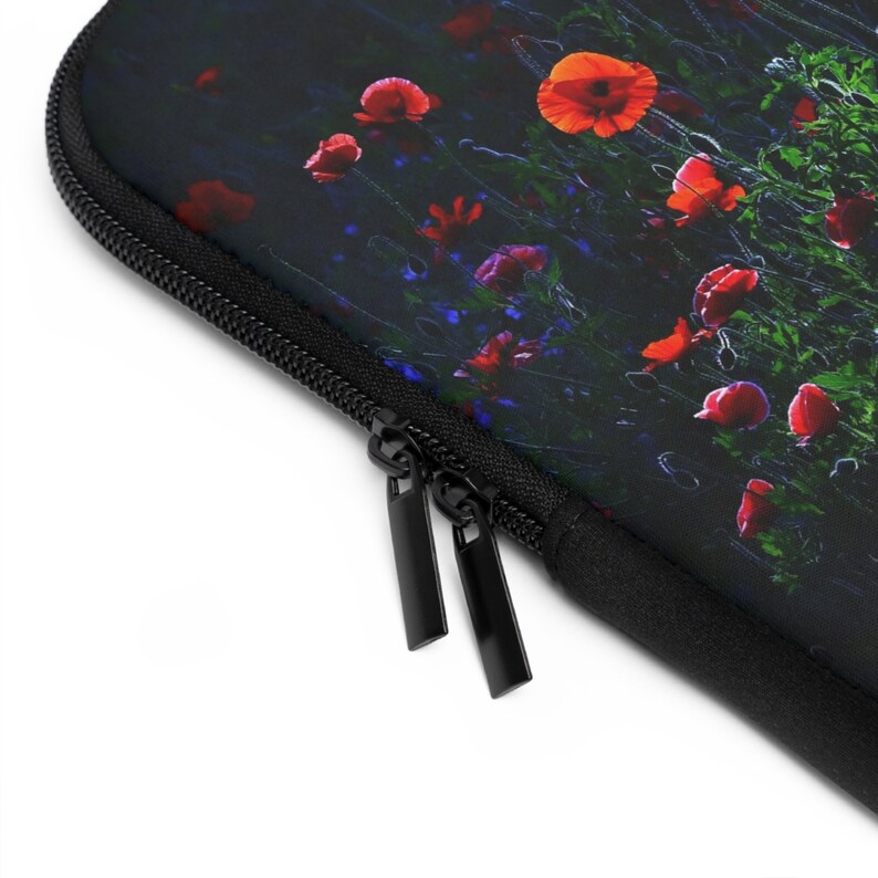 Red Poppy Wildflower iPad Case, Dark Floral Tablet Case for iPad Air Pro 11 12 9, iPad 10 9 Case, iPad 10th gen iPad 10 2 Case image 9