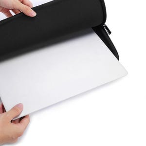 Bolso Sakura para portátil de 17 pulgadas con asa, bolso para mujer, funda de neopreno para Dell XPS, HP, LG Gram, Lenovo, Thinkpad, MSI Titan, Alienware imagen 7