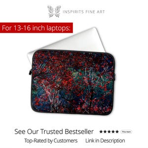 Bolso gótico para portátil de 17 pulgadas con asa, bolso Dark Academia para mujer, funda gótica para Dell, Lenovo, Thinkpad, HP, LG, MSI Titan, Alienware imagen 8