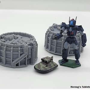 Wargame Terrain Buildings - Sci-Fi Silos