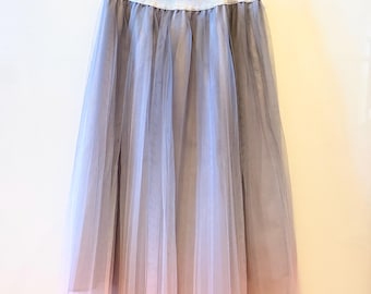 long skirt with lace