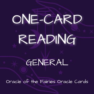 One Card Reading General Oracle Spiritual Tarot Spirituality Guidance