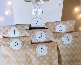 7-Day Countdown Gift Set (Adults) | Curated Surprise Bags