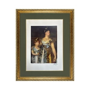 Francisco Goya Vintage Print 1750-1828 -The Family of Charles IV (1800) #2, Limited Edition, Celebrated Spanish Artist, Ideal for Collectors