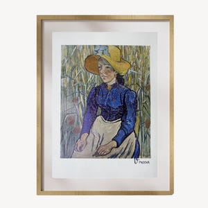 Vintage 1957 Van Gogh Portrait Vintage 1957 Van Gogh Portrait