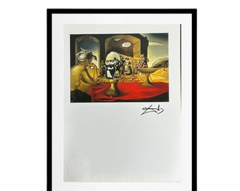 1970年 サルバドール・ダリ - フランス国鉄（SNCF）の広告（アルザス