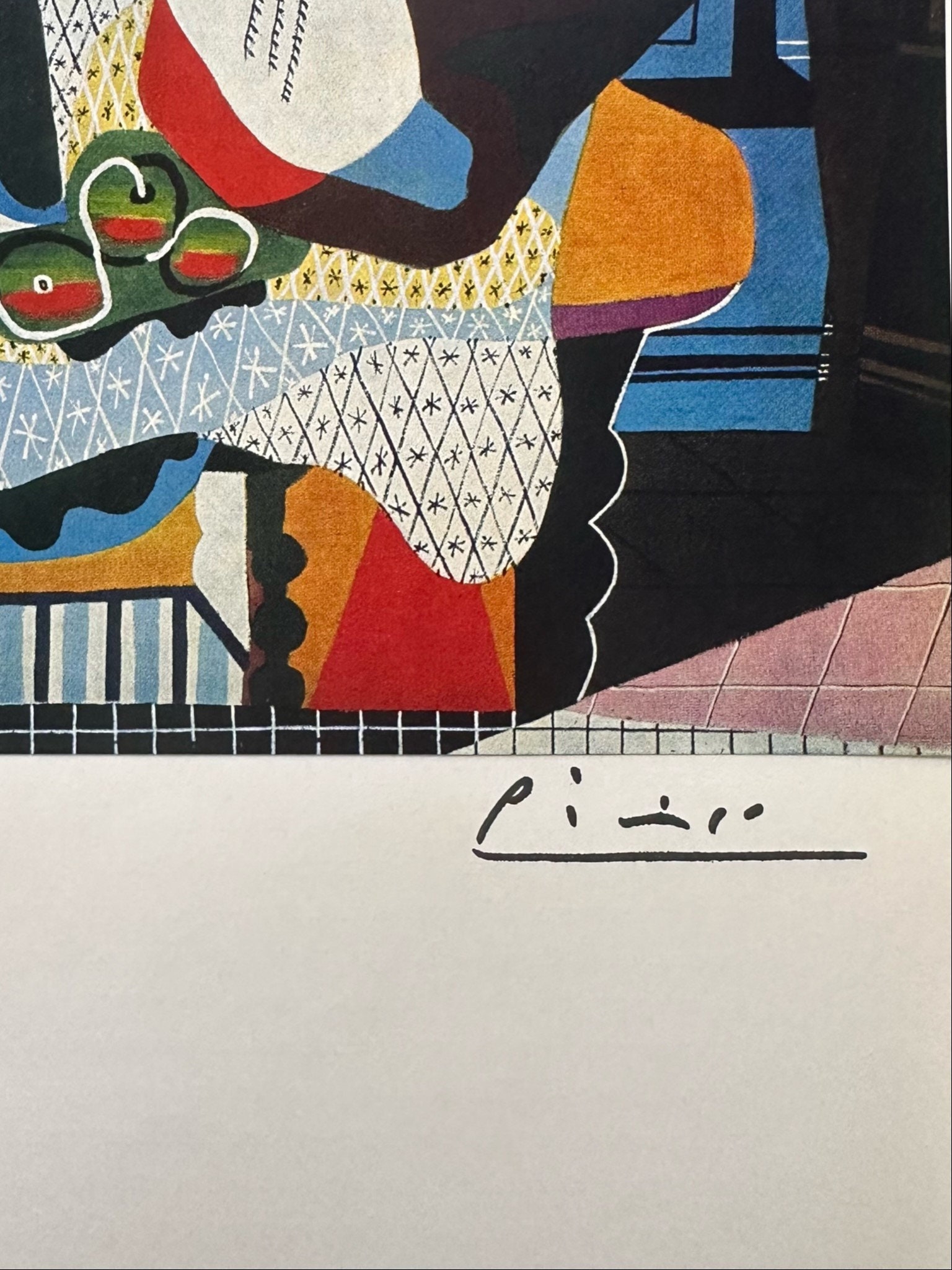 Pablo Picasso, Mandolin and Guitar, 1924 - Original 1954