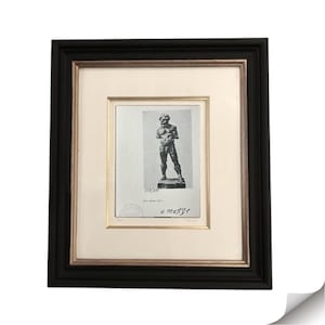 Henri Matisse Facsimile Signed Print, Slave, Bronze, 1900&#39;s - Vintage Lithograph 1900&#39;s, Limited Edition, Numbered, Fauvism, Wall Art,