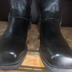 CHIPPEWA / INDIAN Harness Motorcycle Boots USA Made Vibram Soles (Mens 10) image 8