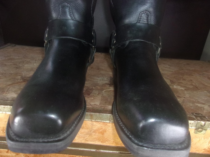 CHIPPEWA / INDIAN Harness Motorcycle Boots USA Made Vibram Soles (Mens 10) image 8