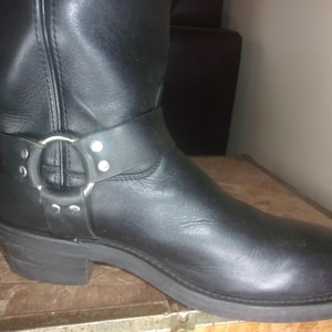 CHIPPEWA / INDIAN Harness Motorcycle Boots USA Made Vibram Soles (Mens 10) image 2