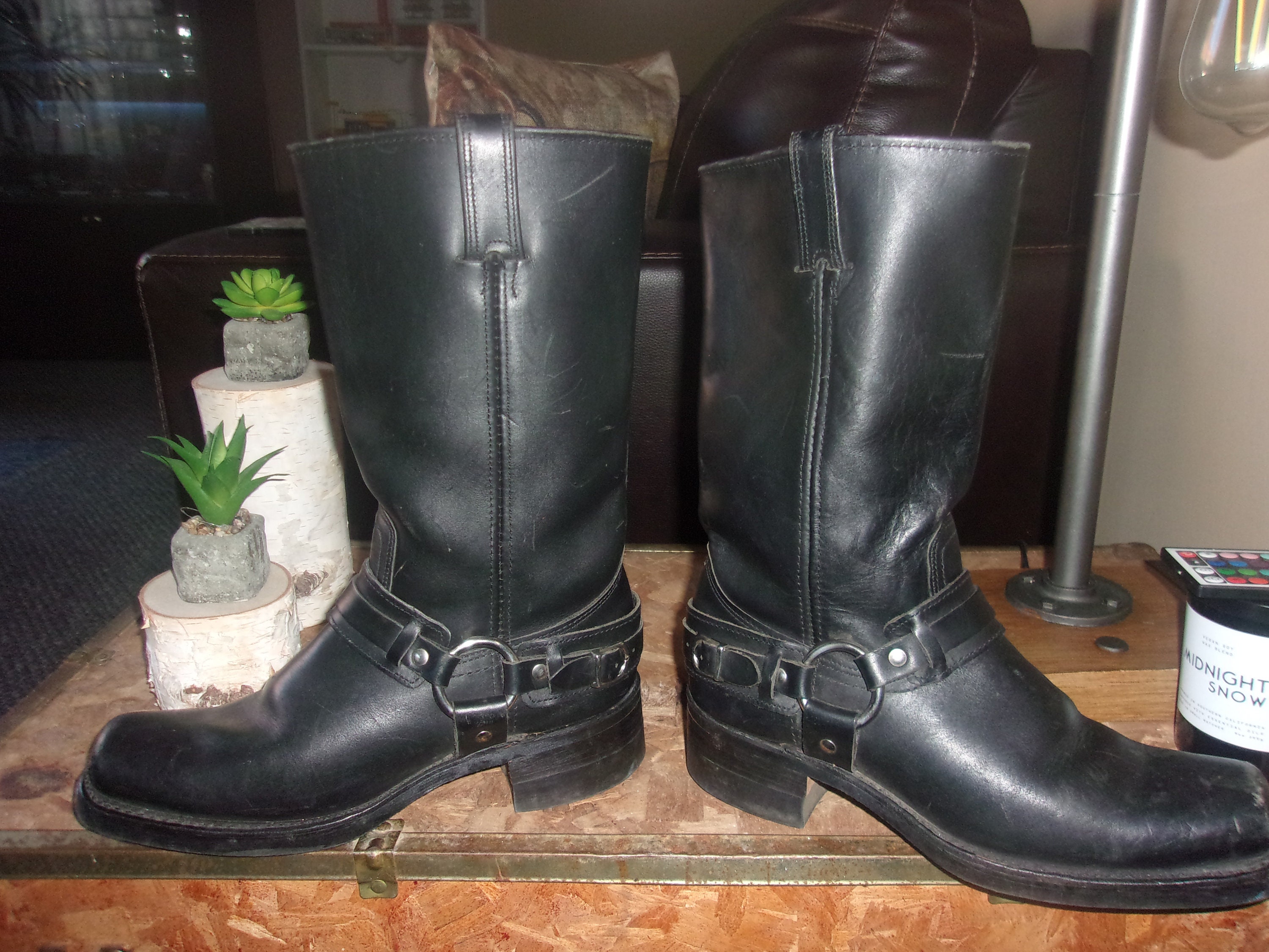 Vintage frye harness boots sale
