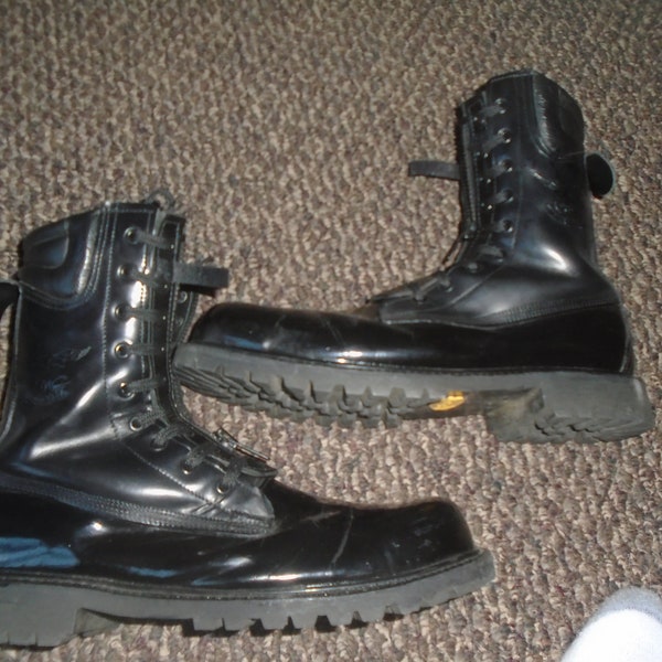 Firefighter Boots Etsy