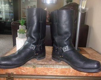 Vintage Dead Stock Sears Brown Harness Boots 8.5 D 10 Women 