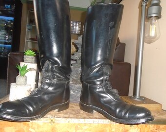 Motorcycle Cop Boots - Etsy