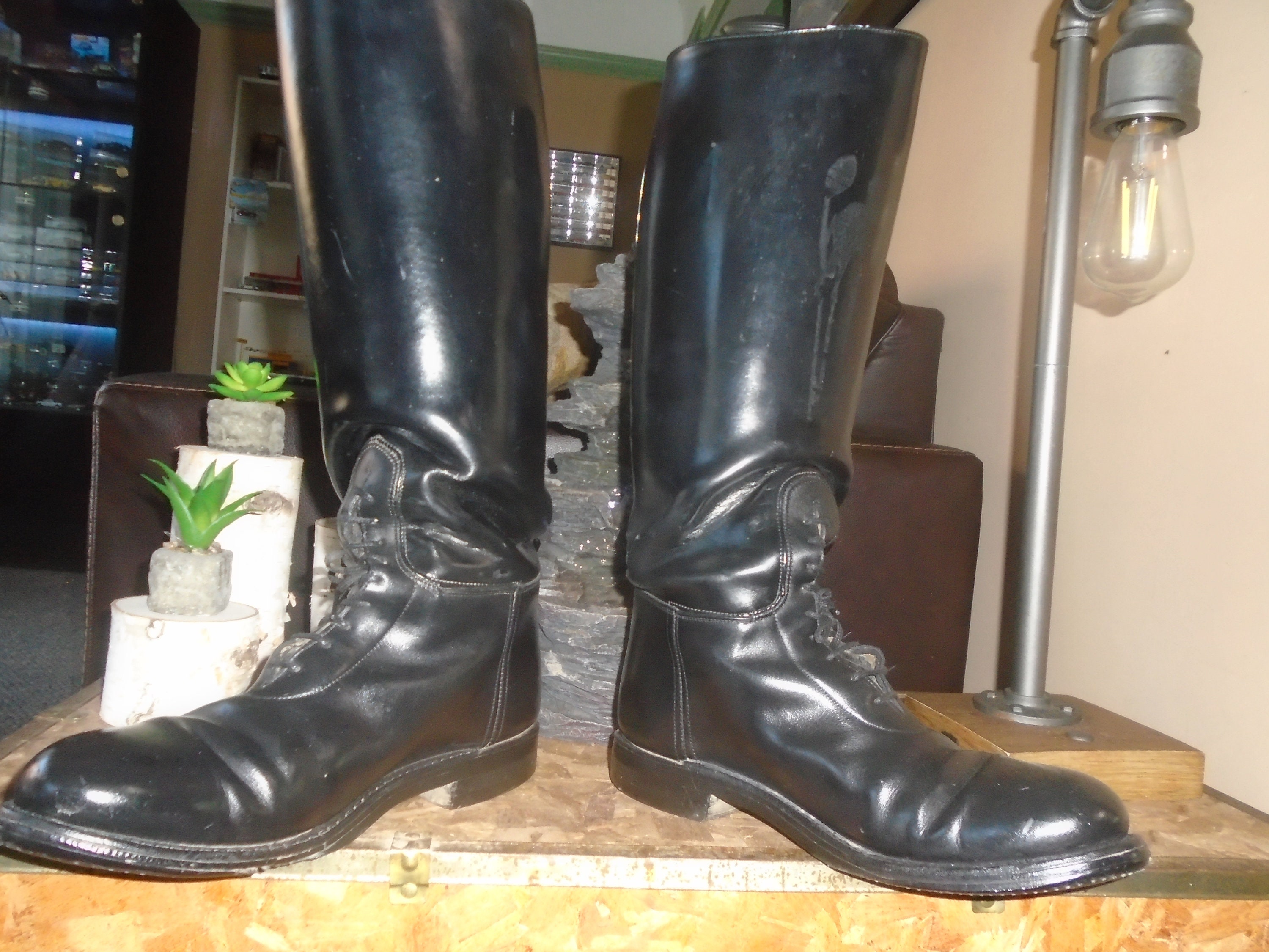 Motorcycle Cop Boots - Etsy
