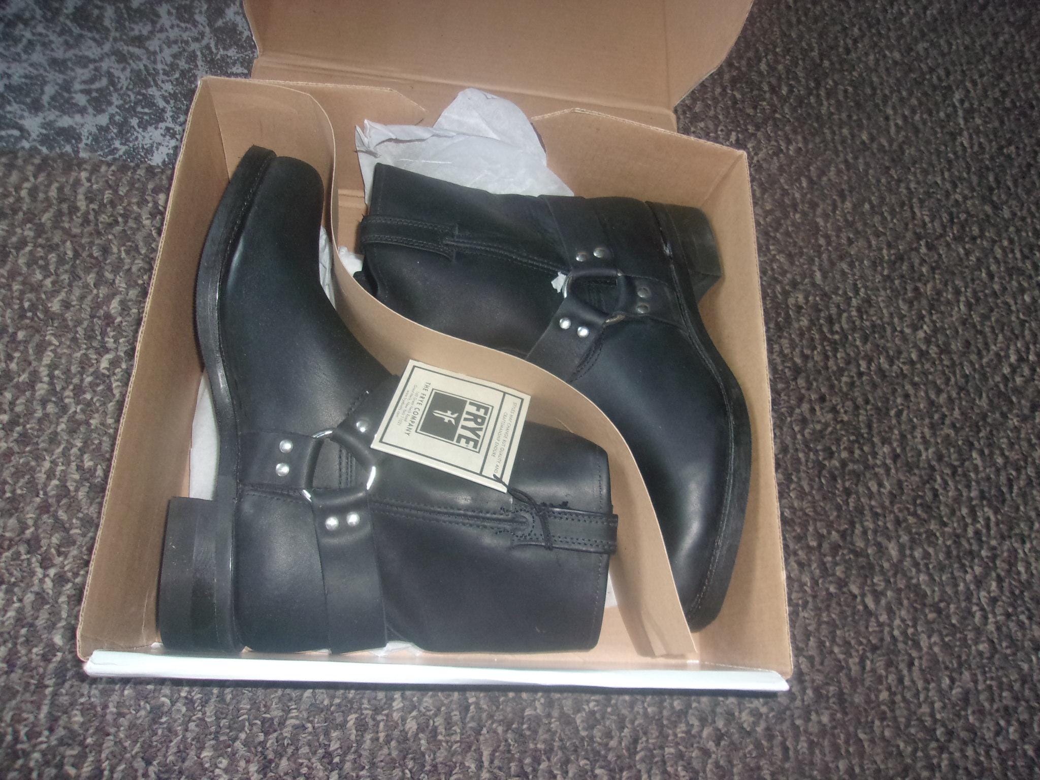 NEW Frye Harness Boots Frye 8R Harness Boots Motorcycle 