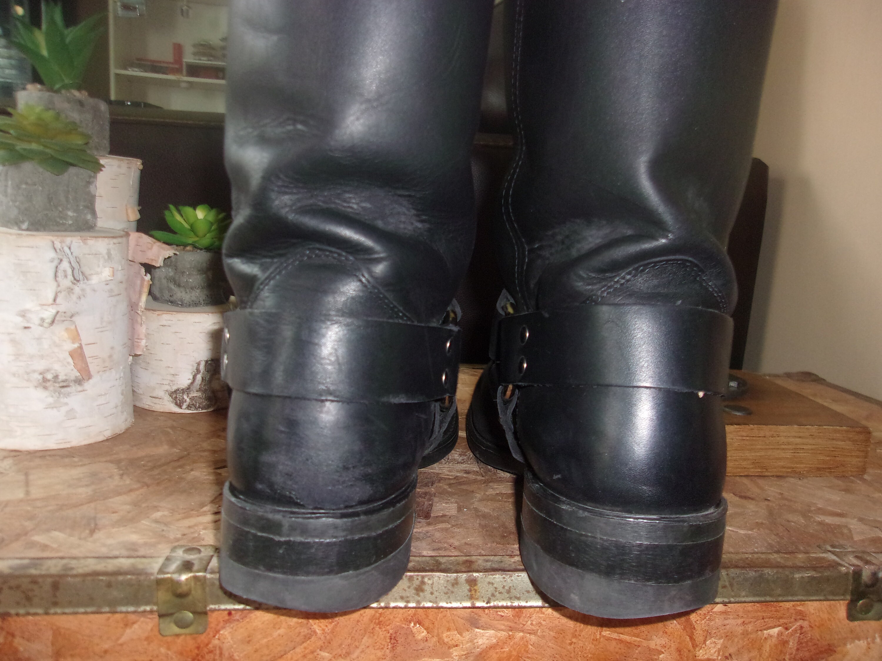 Vintage Frye Men\'s 87350 Size 13 M Black 14\