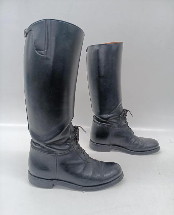 Cop Worn Dehner USA Boots CHP Police boots Motorcycle Police