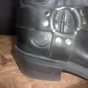 CHIPPEWA / INDIAN Harness Motorcycle Boots USA Made Vibram Soles (Mens 10) image 7