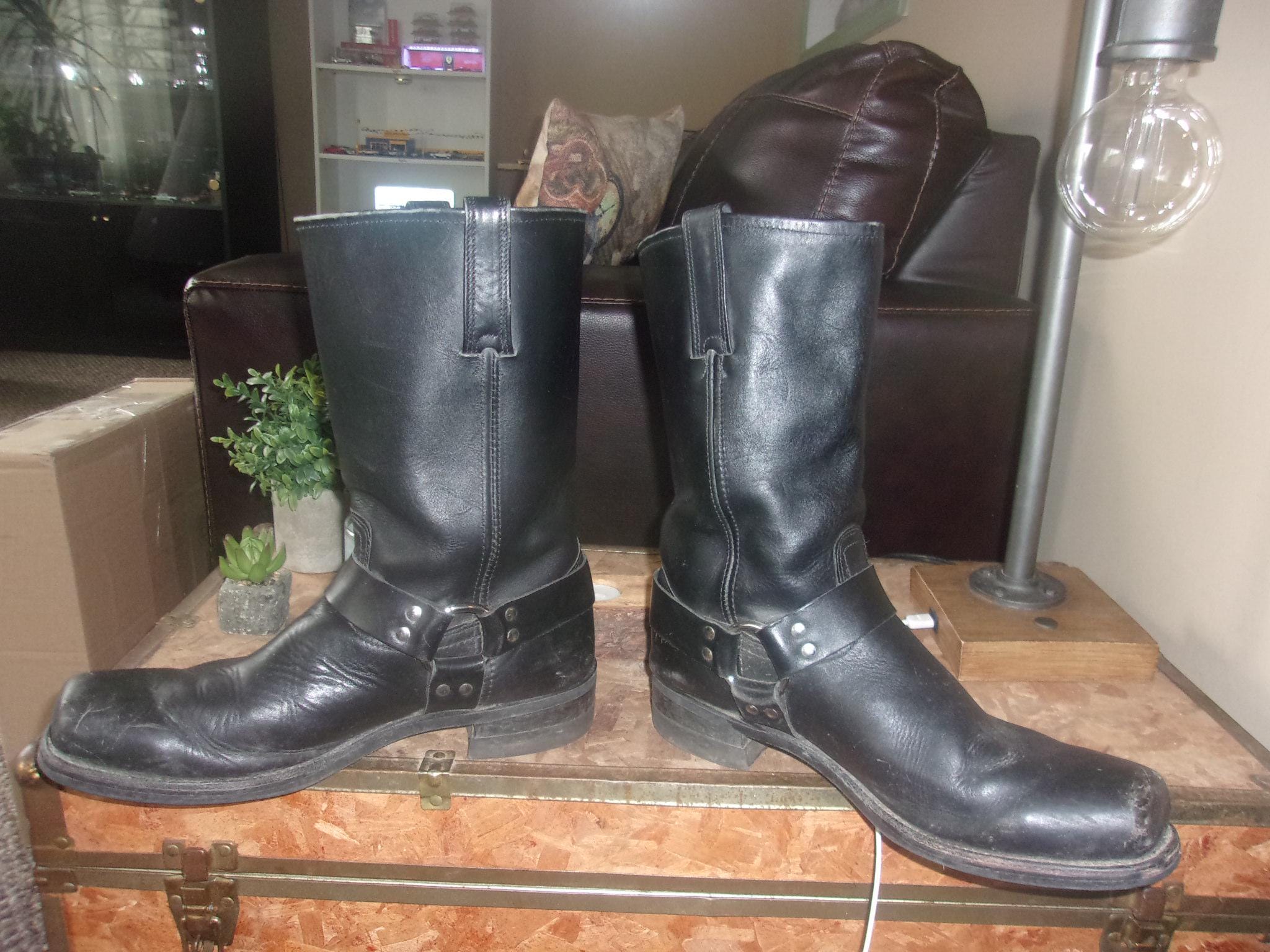 Frye Engineer Boots 12r - Etsy