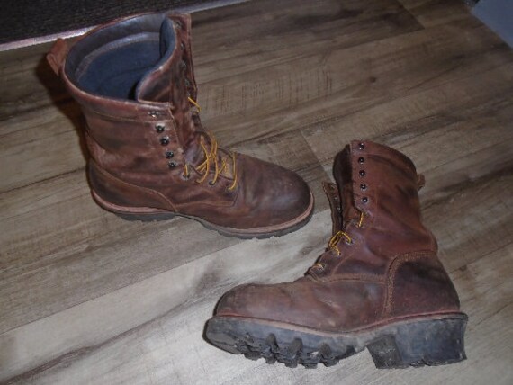 Red Wing Loggermax Logger Boots 4417 BOOTS Work Boots Biker - Etsy