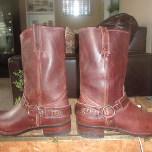 NEW Out of Production Men&#39;s Frye Harness Boots Motorcycle Boots