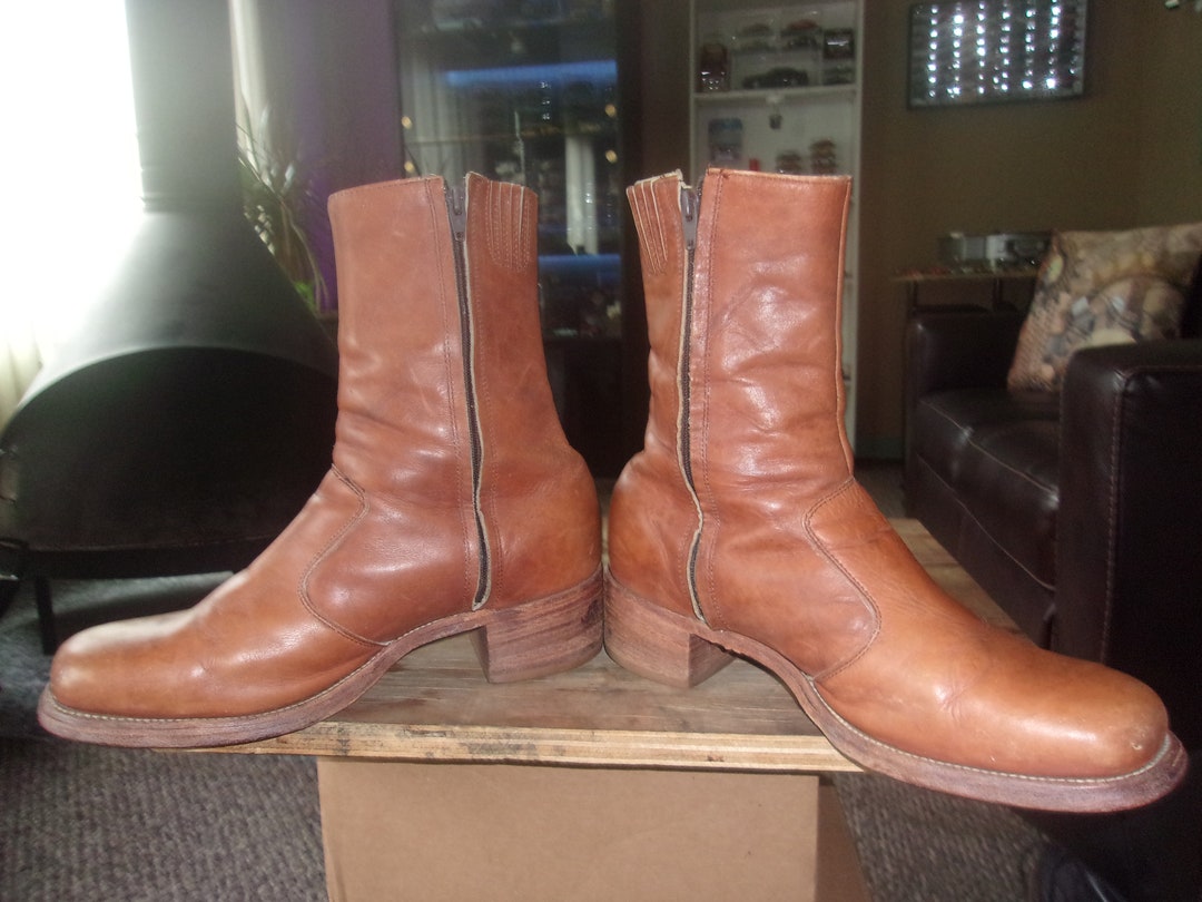 frye zipper boots