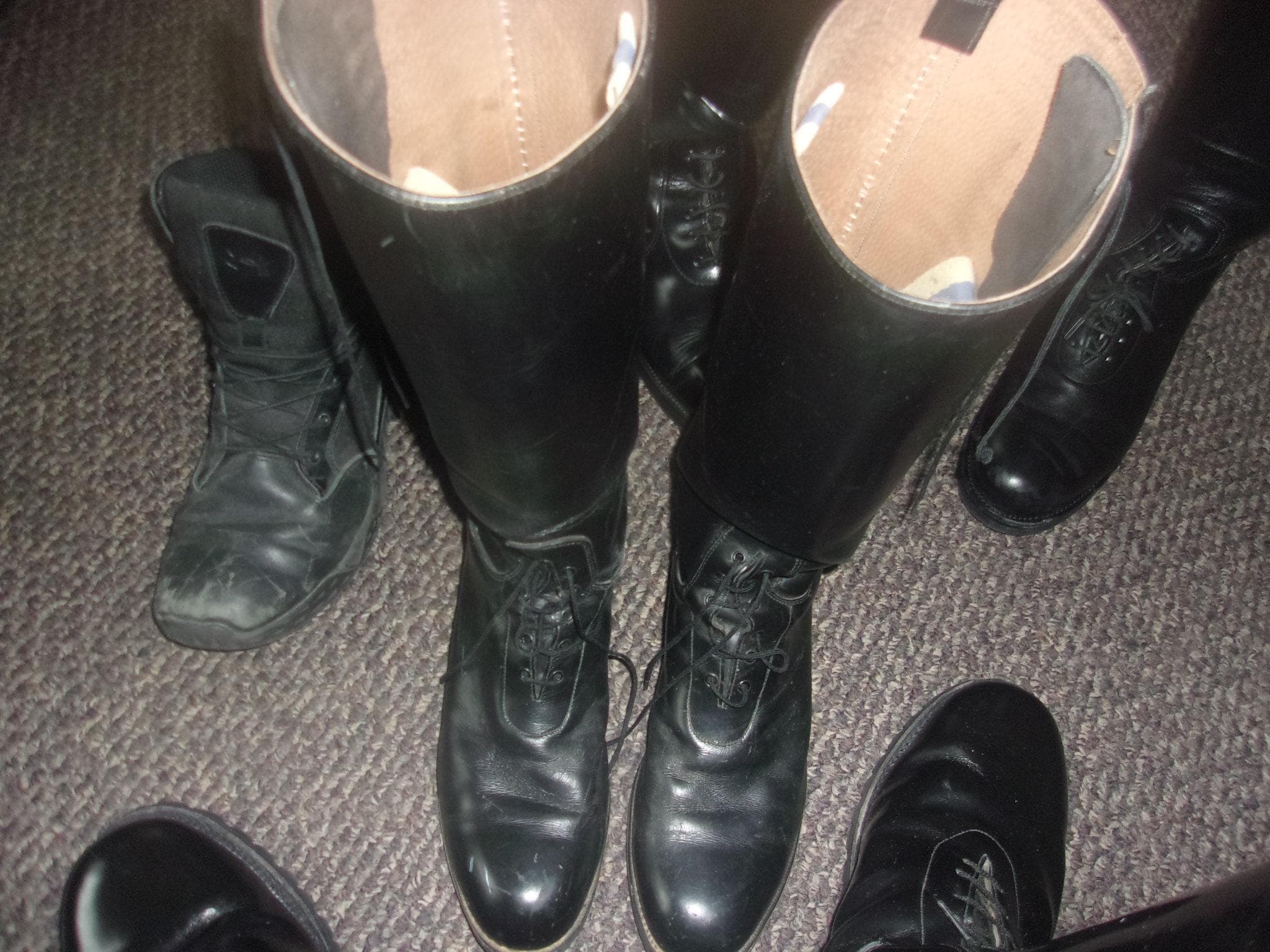 Bates Motorcycle Police Boots DUTY WORN - Etsy
