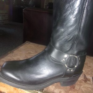 CHIPPEWA / INDIAN Harness Motorcycle Boots USA Made Vibram Soles (Mens 10) image 5