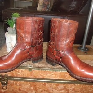 Frye 150th ANNIVERSARY HARNESS BOOTS......Rare Limited Edition Artisanal